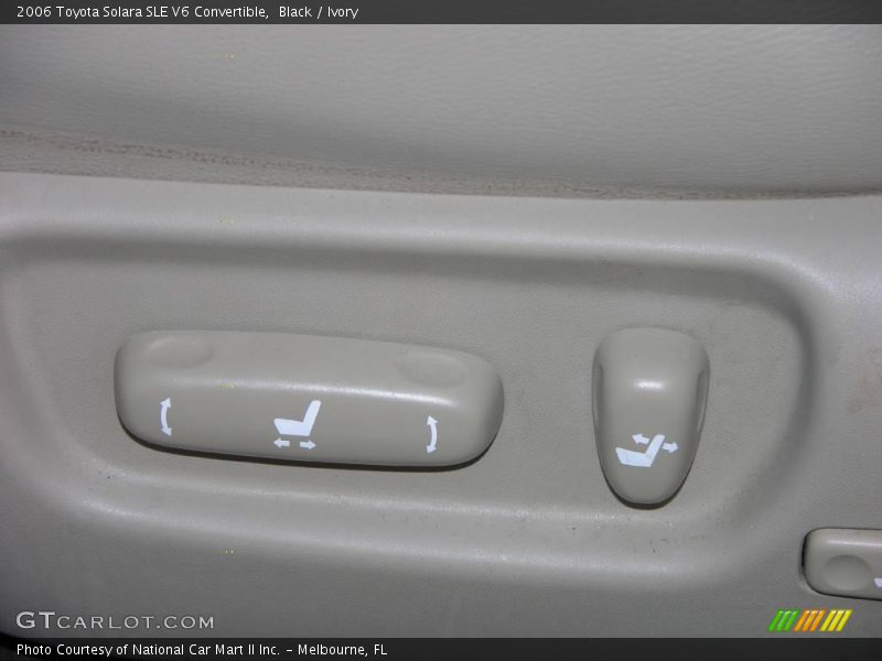 Black / Ivory 2006 Toyota Solara SLE V6 Convertible