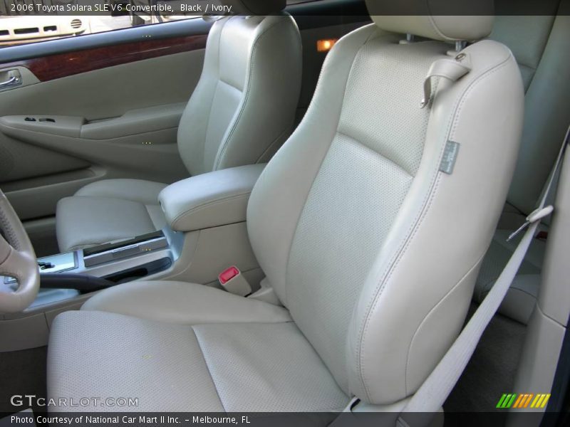 Black / Ivory 2006 Toyota Solara SLE V6 Convertible