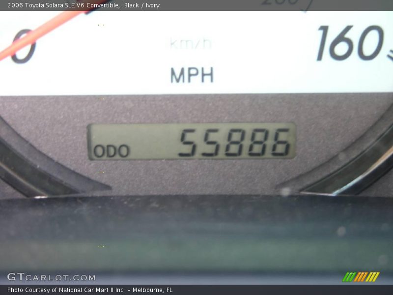Black / Ivory 2006 Toyota Solara SLE V6 Convertible