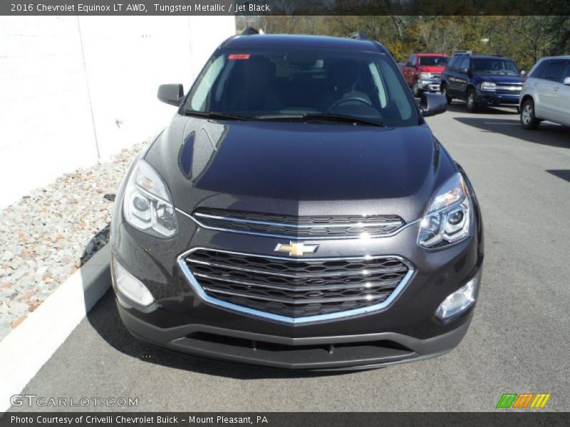 Tungsten Metallic / Jet Black 2016 Chevrolet Equinox LT AWD