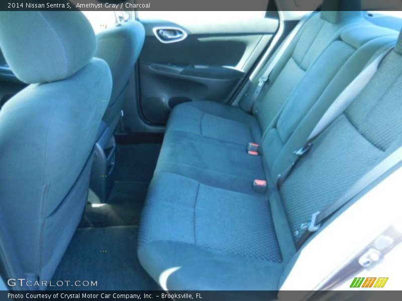 Amethyst Gray / Charcoal 2014 Nissan Sentra S