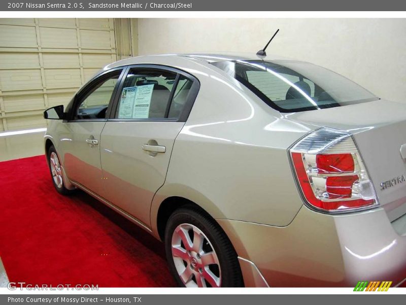 Sandstone Metallic / Charcoal/Steel 2007 Nissan Sentra 2.0 S