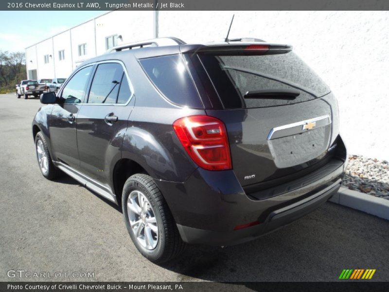 Tungsten Metallic / Jet Black 2016 Chevrolet Equinox LT AWD