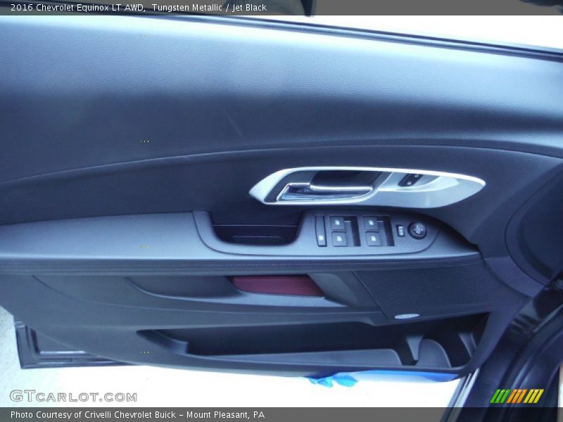 Tungsten Metallic / Jet Black 2016 Chevrolet Equinox LT AWD