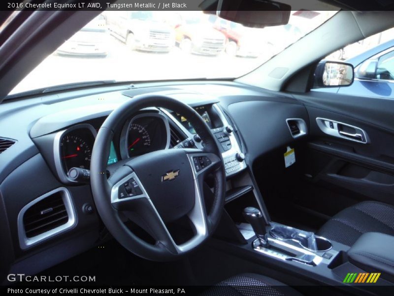 Tungsten Metallic / Jet Black 2016 Chevrolet Equinox LT AWD