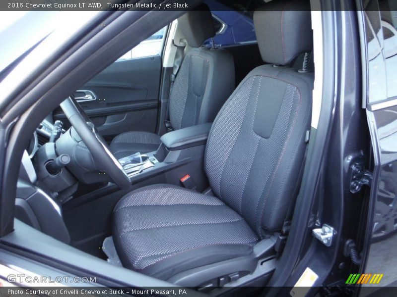 Tungsten Metallic / Jet Black 2016 Chevrolet Equinox LT AWD