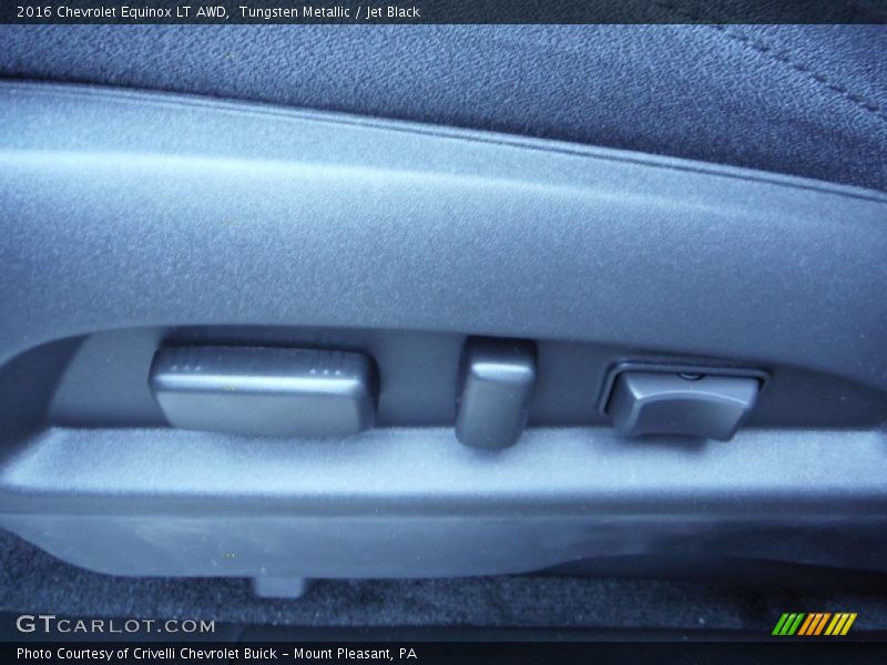 Tungsten Metallic / Jet Black 2016 Chevrolet Equinox LT AWD