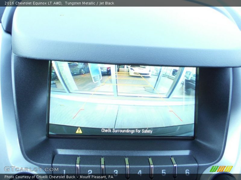 Tungsten Metallic / Jet Black 2016 Chevrolet Equinox LT AWD