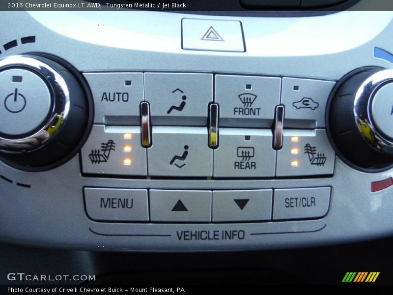 Tungsten Metallic / Jet Black 2016 Chevrolet Equinox LT AWD