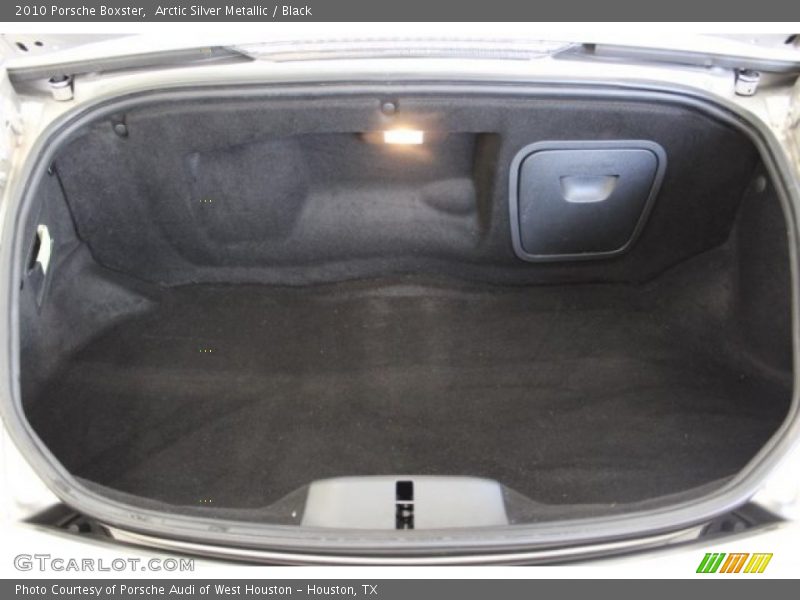 Arctic Silver Metallic / Black 2010 Porsche Boxster