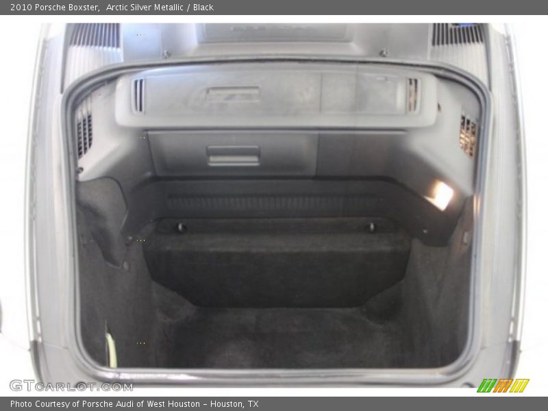 Arctic Silver Metallic / Black 2010 Porsche Boxster