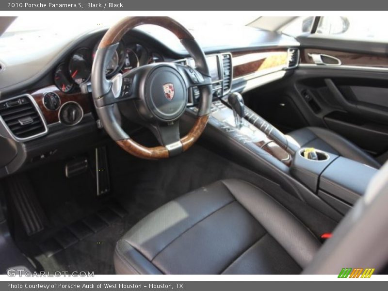 Black / Black 2010 Porsche Panamera S