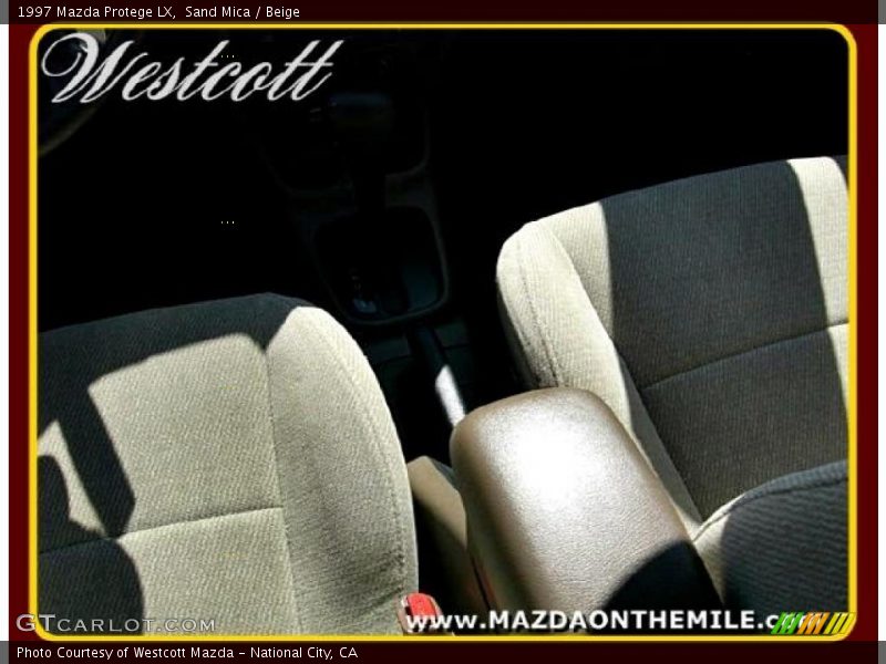 Sand Mica / Beige 1997 Mazda Protege LX
