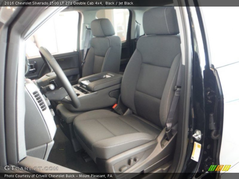 Front Seat of 2016 Silverado 1500 LT Z71 Double Cab 4x4