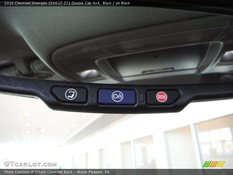 Controls of 2016 Silverado 1500 LT Z71 Double Cab 4x4