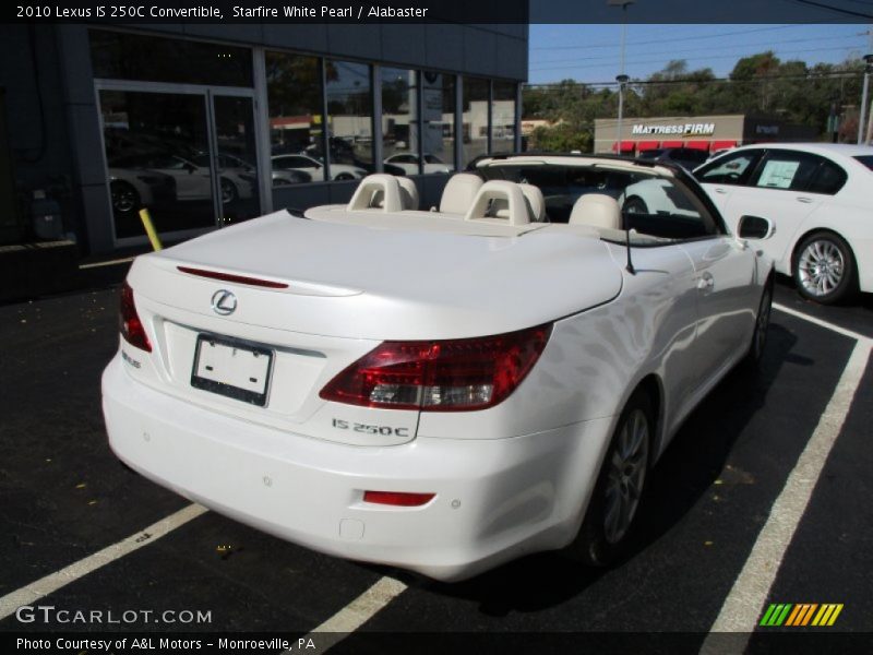 Starfire White Pearl / Alabaster 2010 Lexus IS 250C Convertible