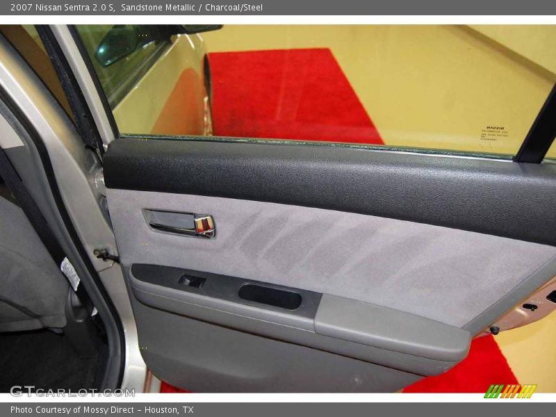 Sandstone Metallic / Charcoal/Steel 2007 Nissan Sentra 2.0 S
