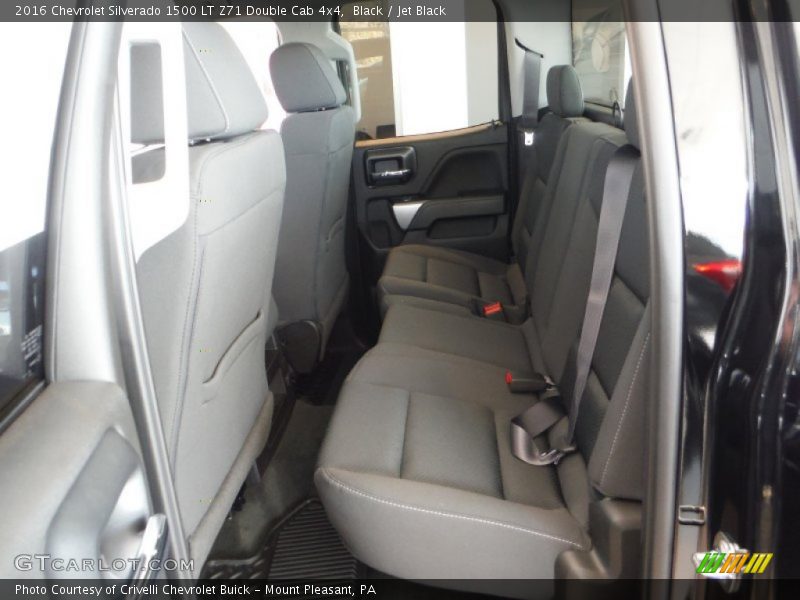 Rear Seat of 2016 Silverado 1500 LT Z71 Double Cab 4x4