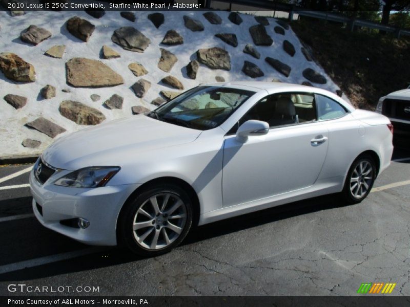Starfire White Pearl / Alabaster 2010 Lexus IS 250C Convertible