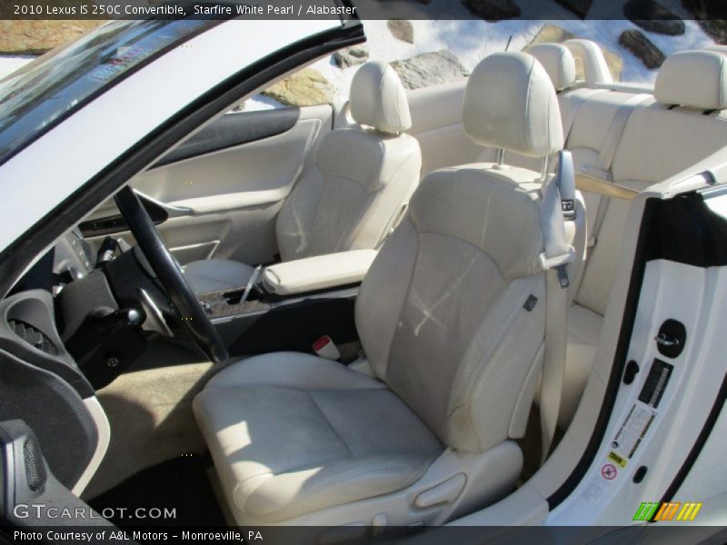 Starfire White Pearl / Alabaster 2010 Lexus IS 250C Convertible