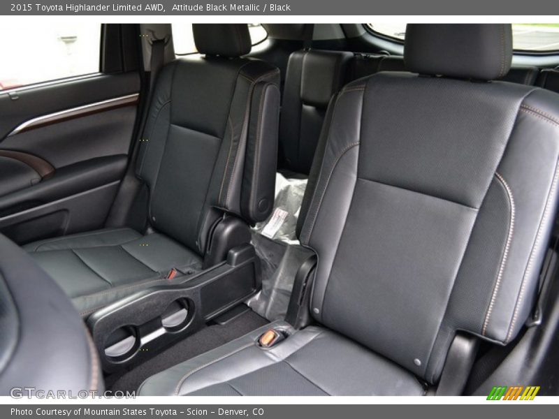 Attitude Black Metallic / Black 2015 Toyota Highlander Limited AWD