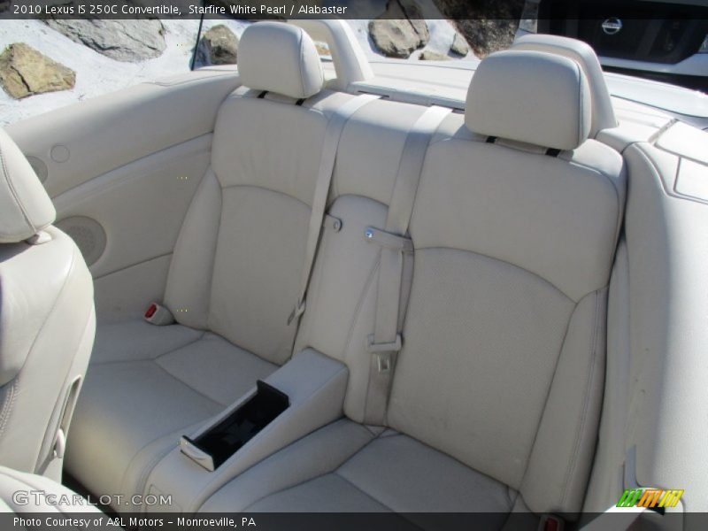 Starfire White Pearl / Alabaster 2010 Lexus IS 250C Convertible
