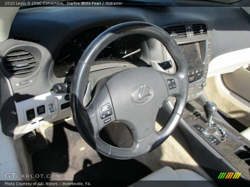 Starfire White Pearl / Alabaster 2010 Lexus IS 250C Convertible