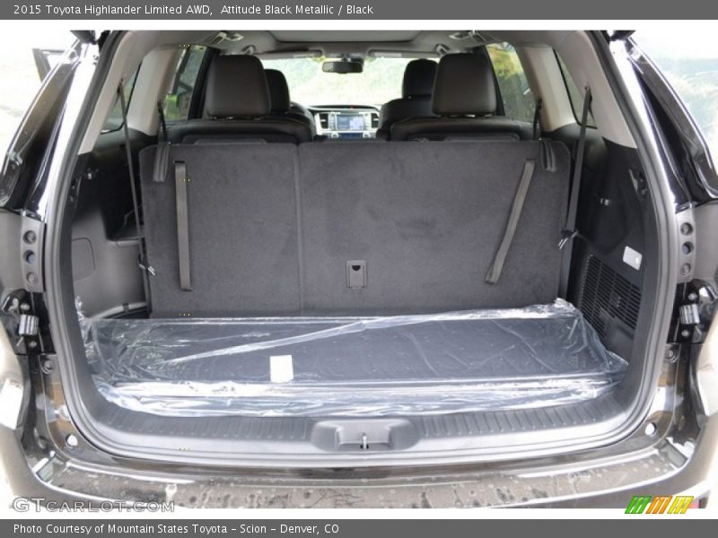 Attitude Black Metallic / Black 2015 Toyota Highlander Limited AWD