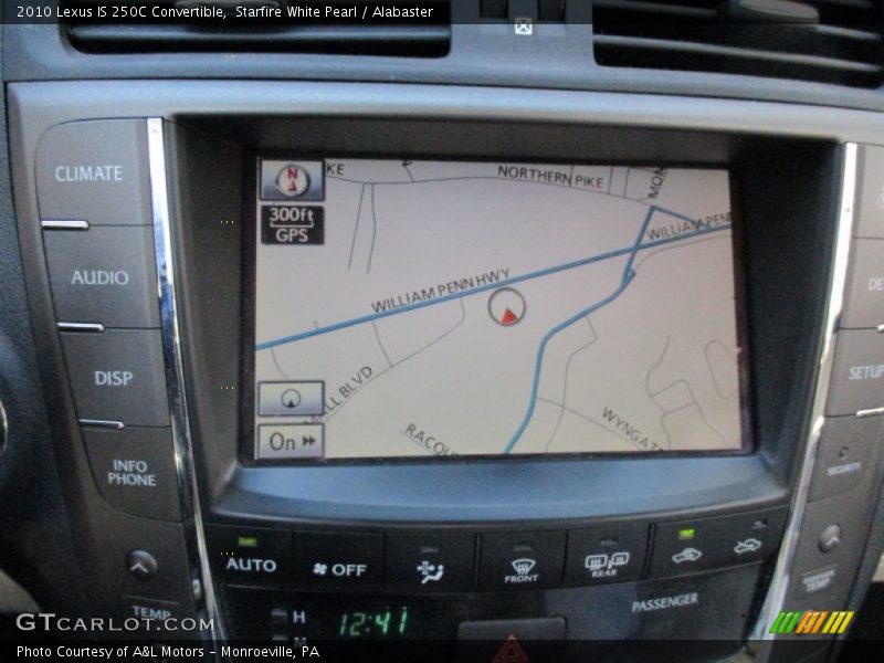 Starfire White Pearl / Alabaster 2010 Lexus IS 250C Convertible