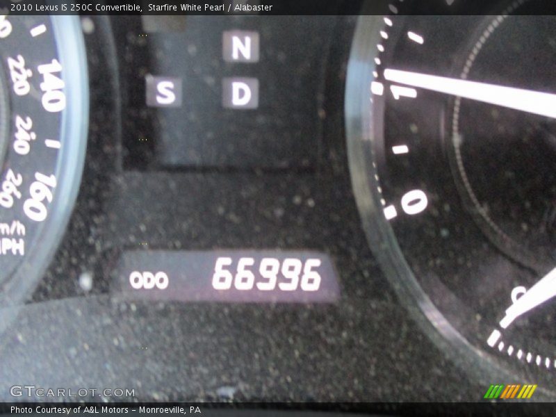 Starfire White Pearl / Alabaster 2010 Lexus IS 250C Convertible