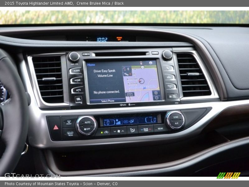 Creme Brulee Mica / Black 2015 Toyota Highlander Limited AWD