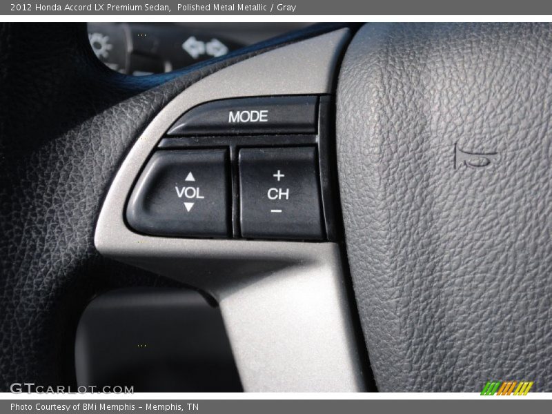 Polished Metal Metallic / Gray 2012 Honda Accord LX Premium Sedan