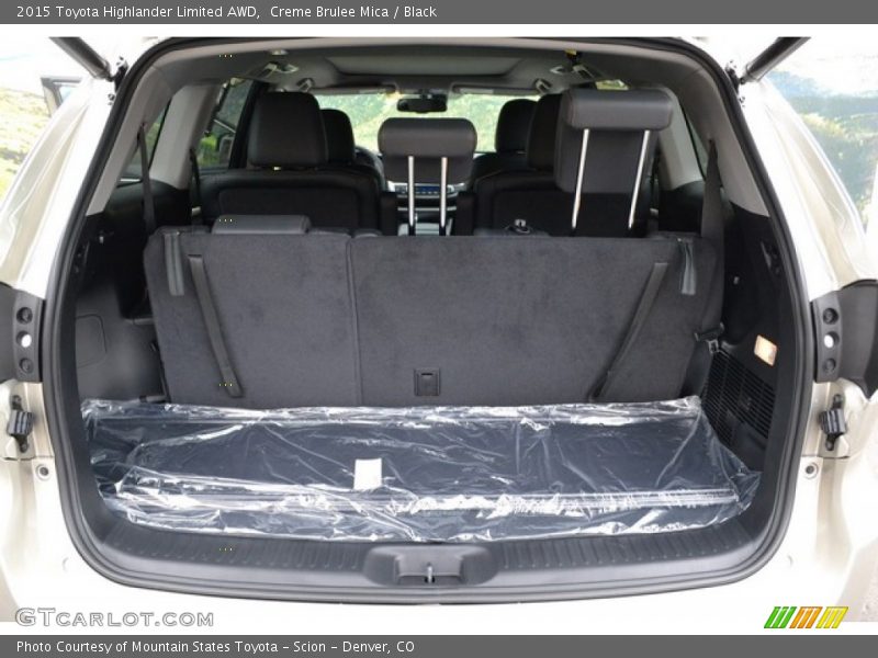 Creme Brulee Mica / Black 2015 Toyota Highlander Limited AWD