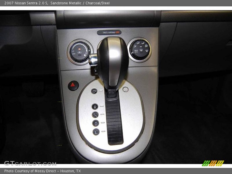 Sandstone Metallic / Charcoal/Steel 2007 Nissan Sentra 2.0 S