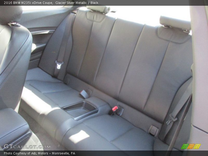 Rear Seat of 2016 M235i xDrive Coupe