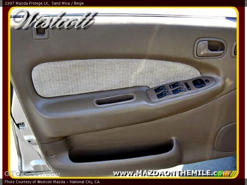 Sand Mica / Beige 1997 Mazda Protege LX
