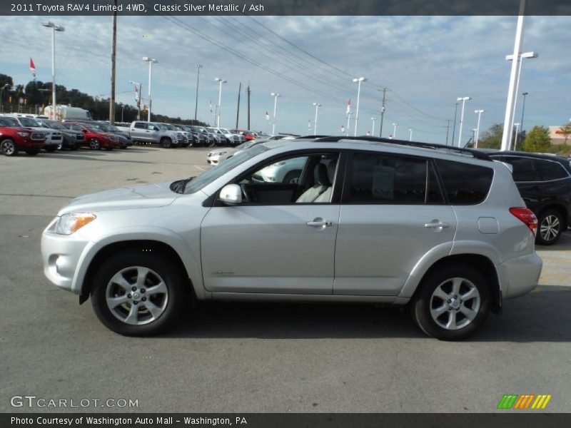 Classic Silver Metallic / Ash 2011 Toyota RAV4 Limited 4WD