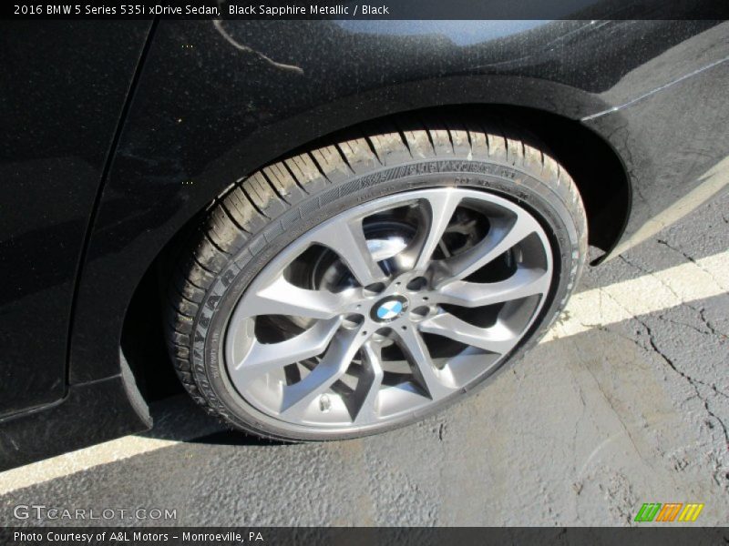 Black Sapphire Metallic / Black 2016 BMW 5 Series 535i xDrive Sedan