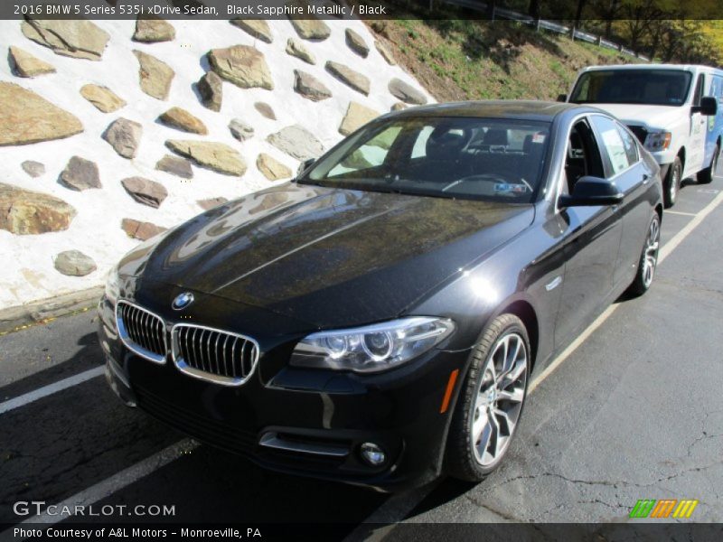 Black Sapphire Metallic / Black 2016 BMW 5 Series 535i xDrive Sedan