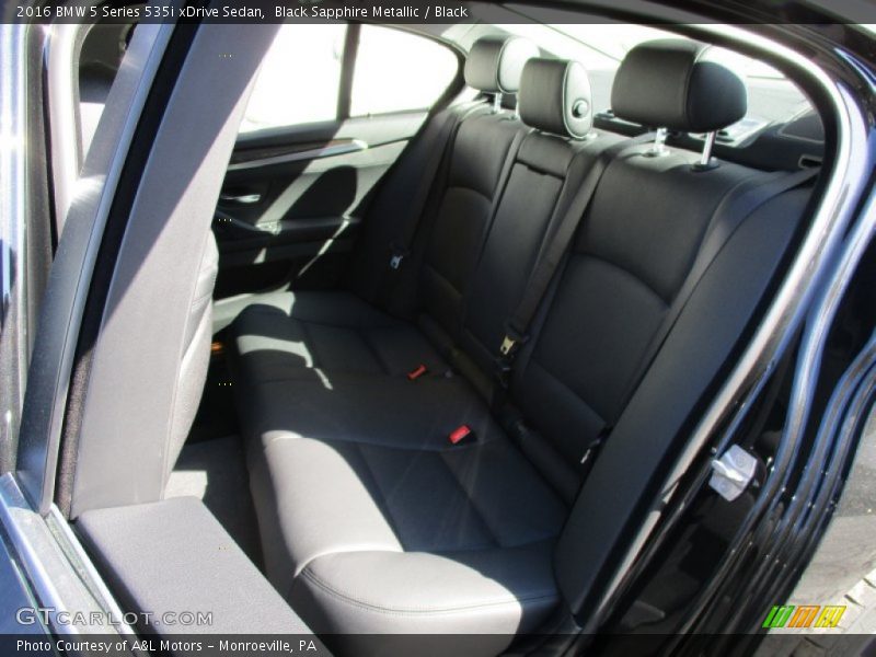 Black Sapphire Metallic / Black 2016 BMW 5 Series 535i xDrive Sedan