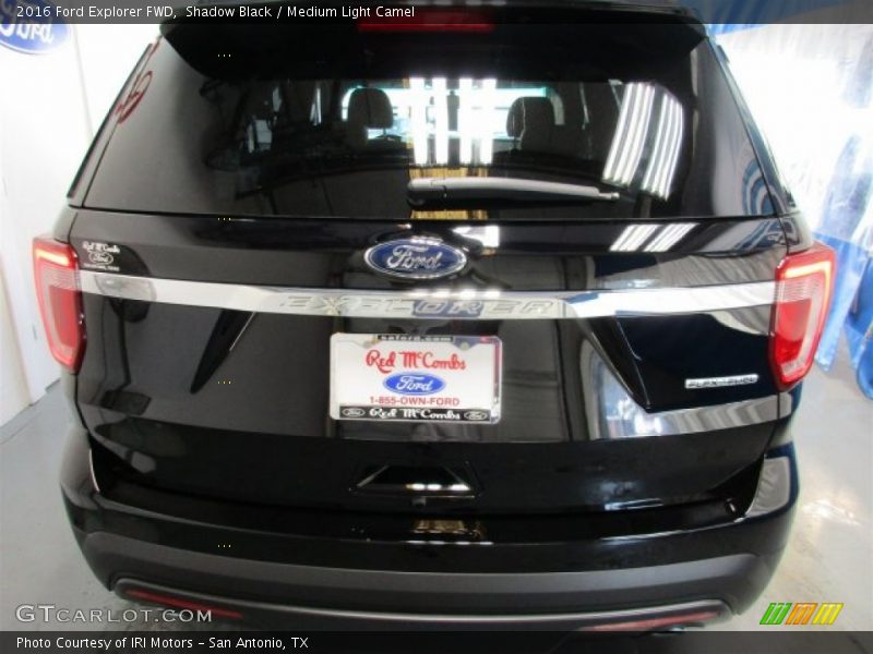 Shadow Black / Medium Light Camel 2016 Ford Explorer FWD
