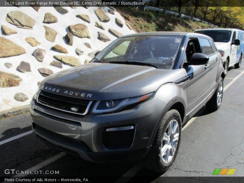 Corris Grey Metalllic / Ebony/Ebony 2016 Land Rover Range Rover Evoque SE