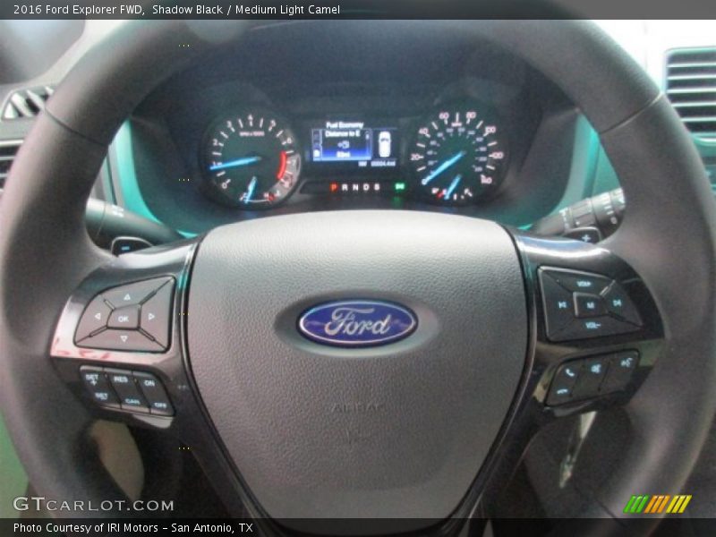 Shadow Black / Medium Light Camel 2016 Ford Explorer FWD