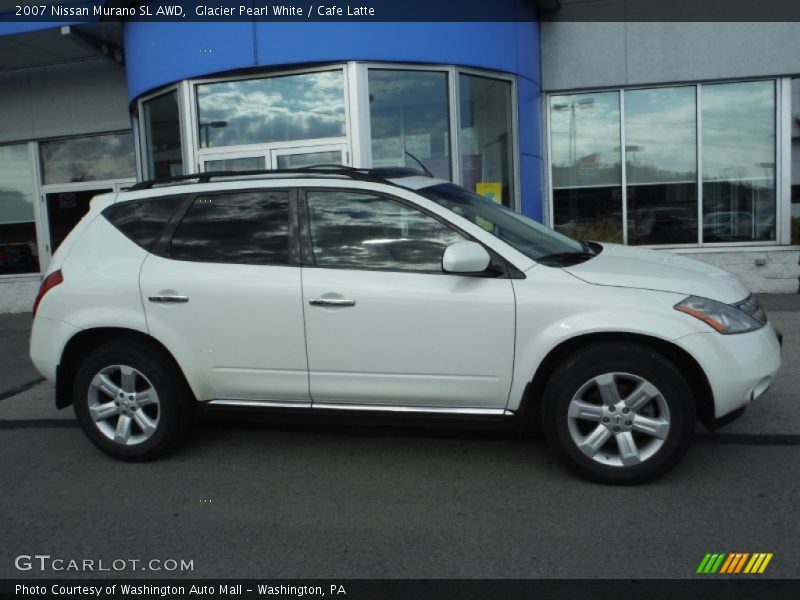 Glacier Pearl White / Cafe Latte 2007 Nissan Murano SL AWD