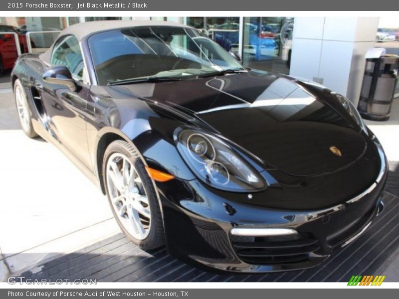 Jet Black Metallic / Black 2015 Porsche Boxster