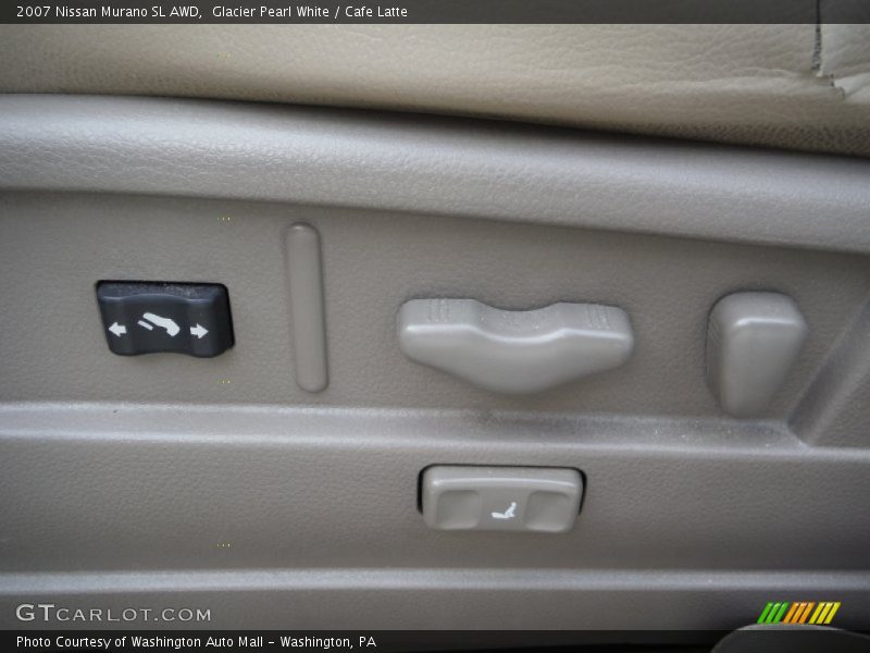 Glacier Pearl White / Cafe Latte 2007 Nissan Murano SL AWD