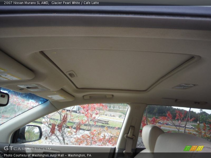 Glacier Pearl White / Cafe Latte 2007 Nissan Murano SL AWD
