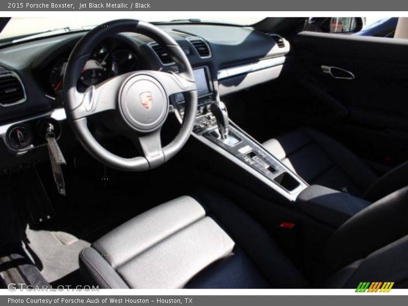 Jet Black Metallic / Black 2015 Porsche Boxster