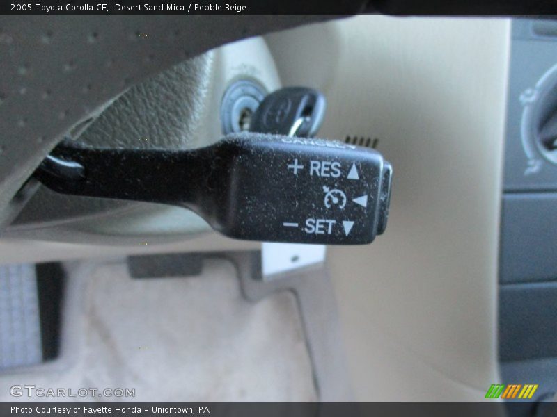 Desert Sand Mica / Pebble Beige 2005 Toyota Corolla CE