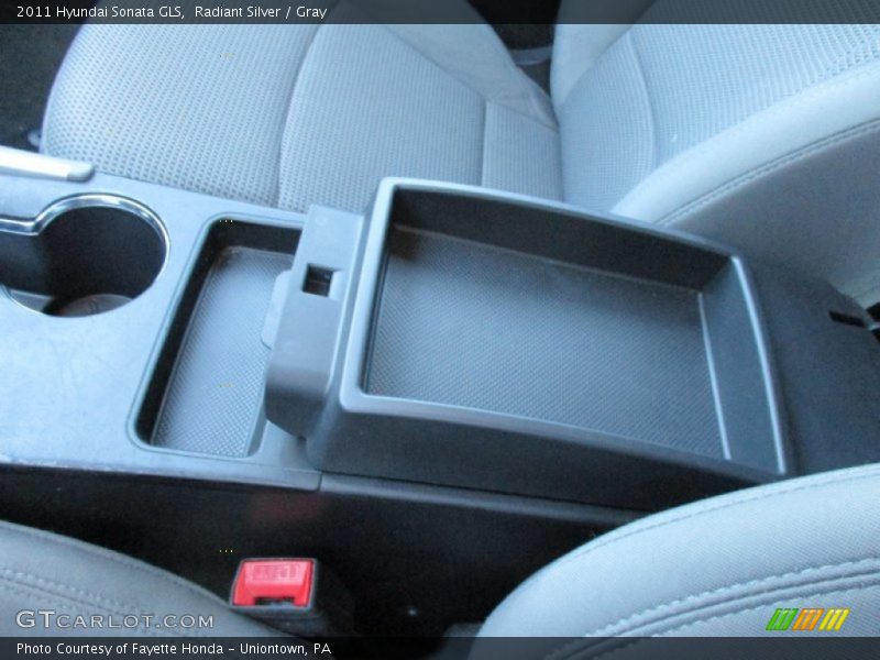 Radiant Silver / Gray 2011 Hyundai Sonata GLS